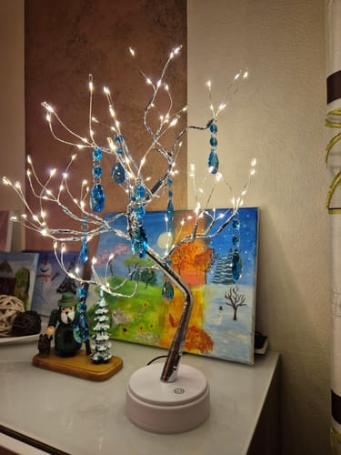 Customer photo review of Lumi Trees® - The Peace Tree with 108 LED`s
