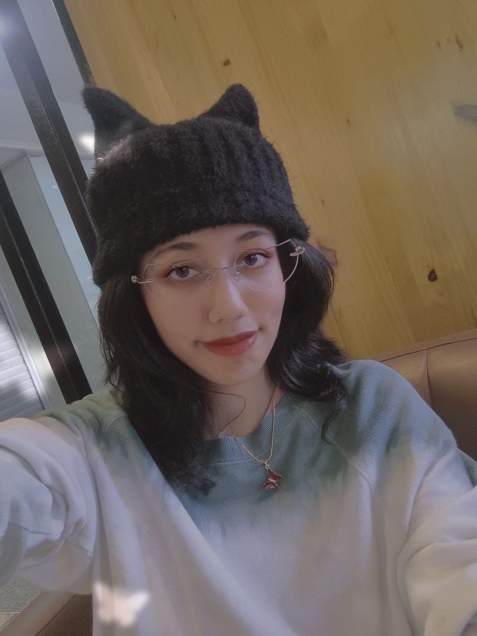 Customer photo review of Moon Eyeglasses