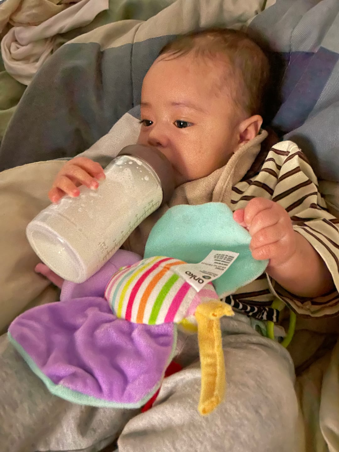 Customer photo review of The Dessert Edit – The One Baby Bottle (Twin Pack)