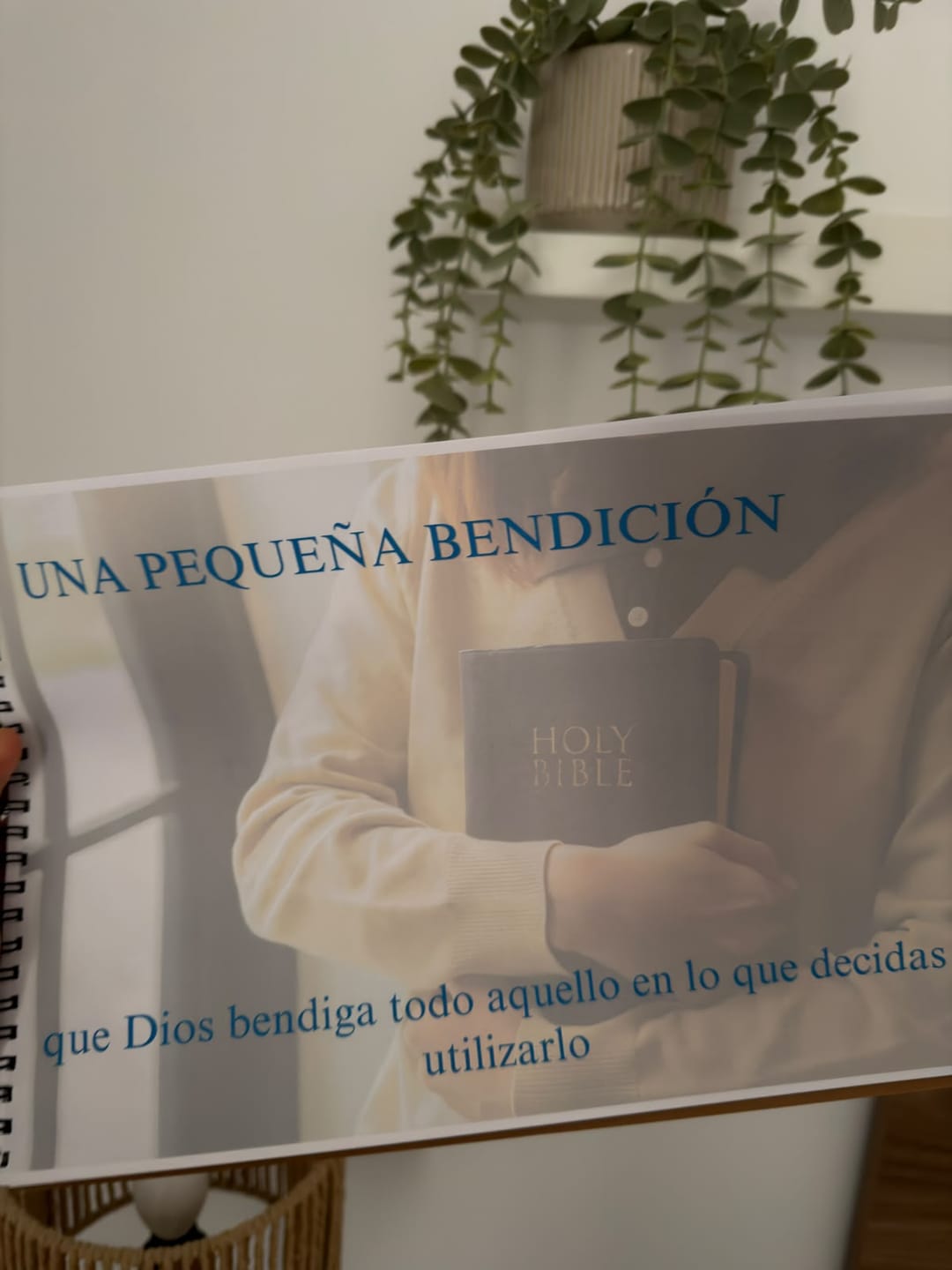 Customer photo review of Álbum Imprimible Religioso