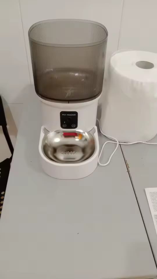 Customer photo review of PawFeed - WiFi Smart Pet Feeder