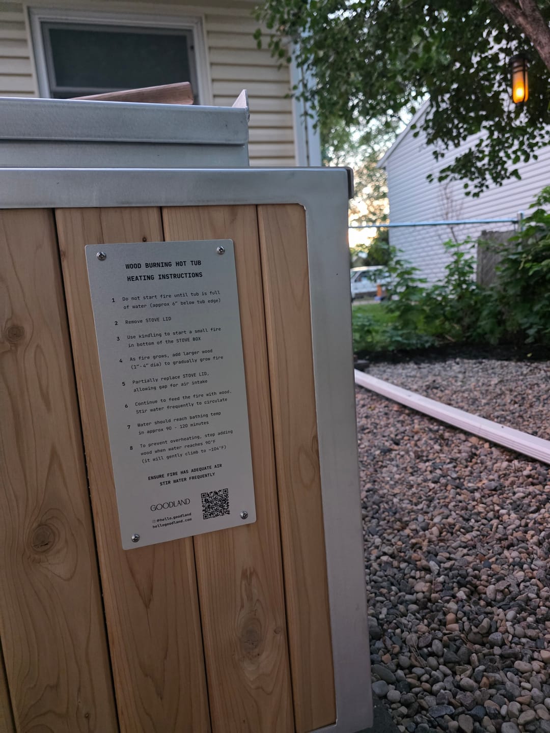 Customer photo review of Instruction Plate