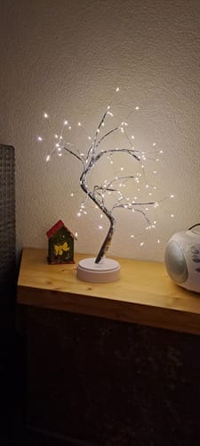 Customer photo review of Lumi Trees® - The Peace Tree with 108 LED`s