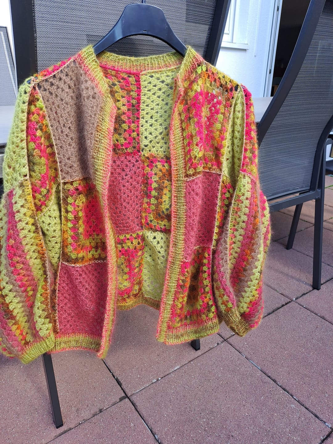 Customer photo review of Häkelanleitung - Grannyjacket
