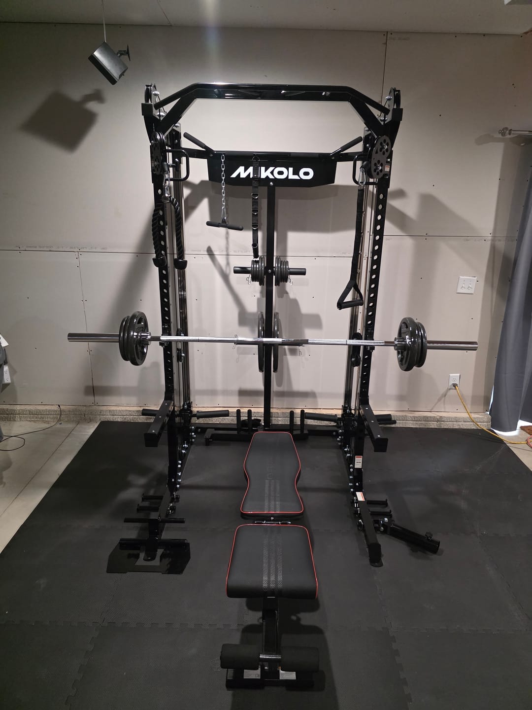 Customer photo review of HR05 Half Rack Functional Trainer
