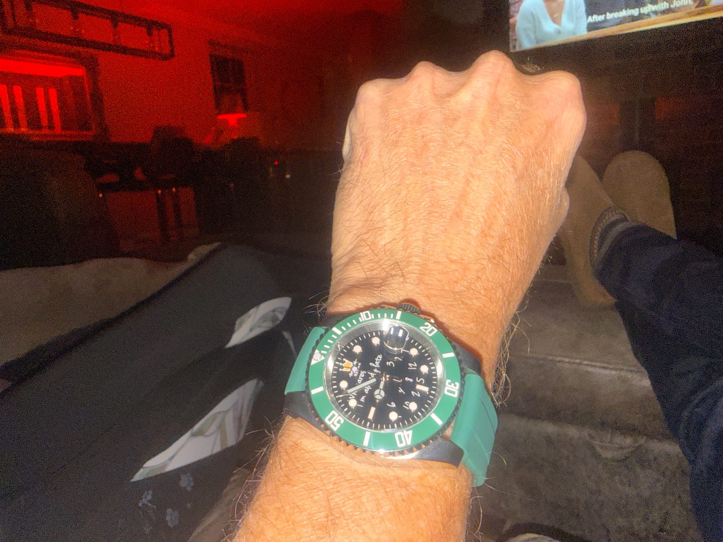 Customer photo review of HYDROCORE FLUORO WATCH