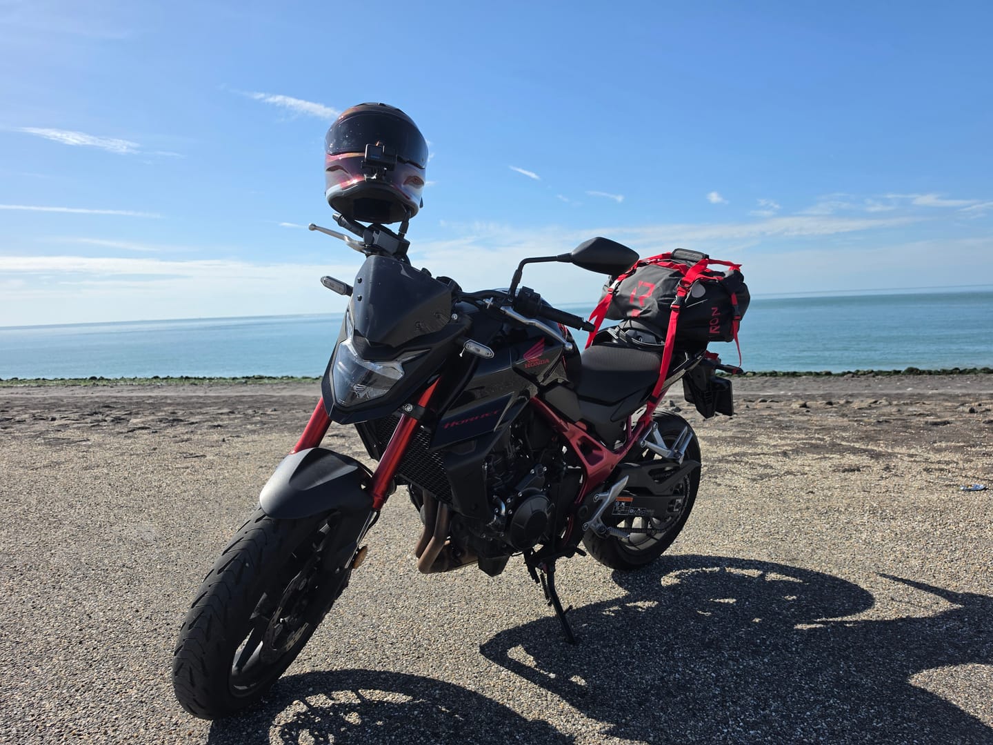 Customer photo review of RIDEIRON Waterproof Large Capacity Motorcycle Travel Dry Bag | BAG007
