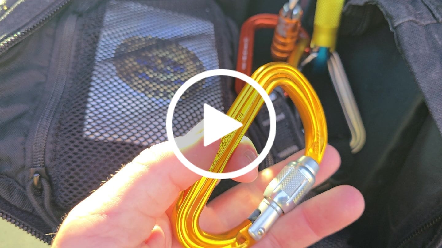 Customer video review of Petzl Sm'D Screw-Lock Carabiner
