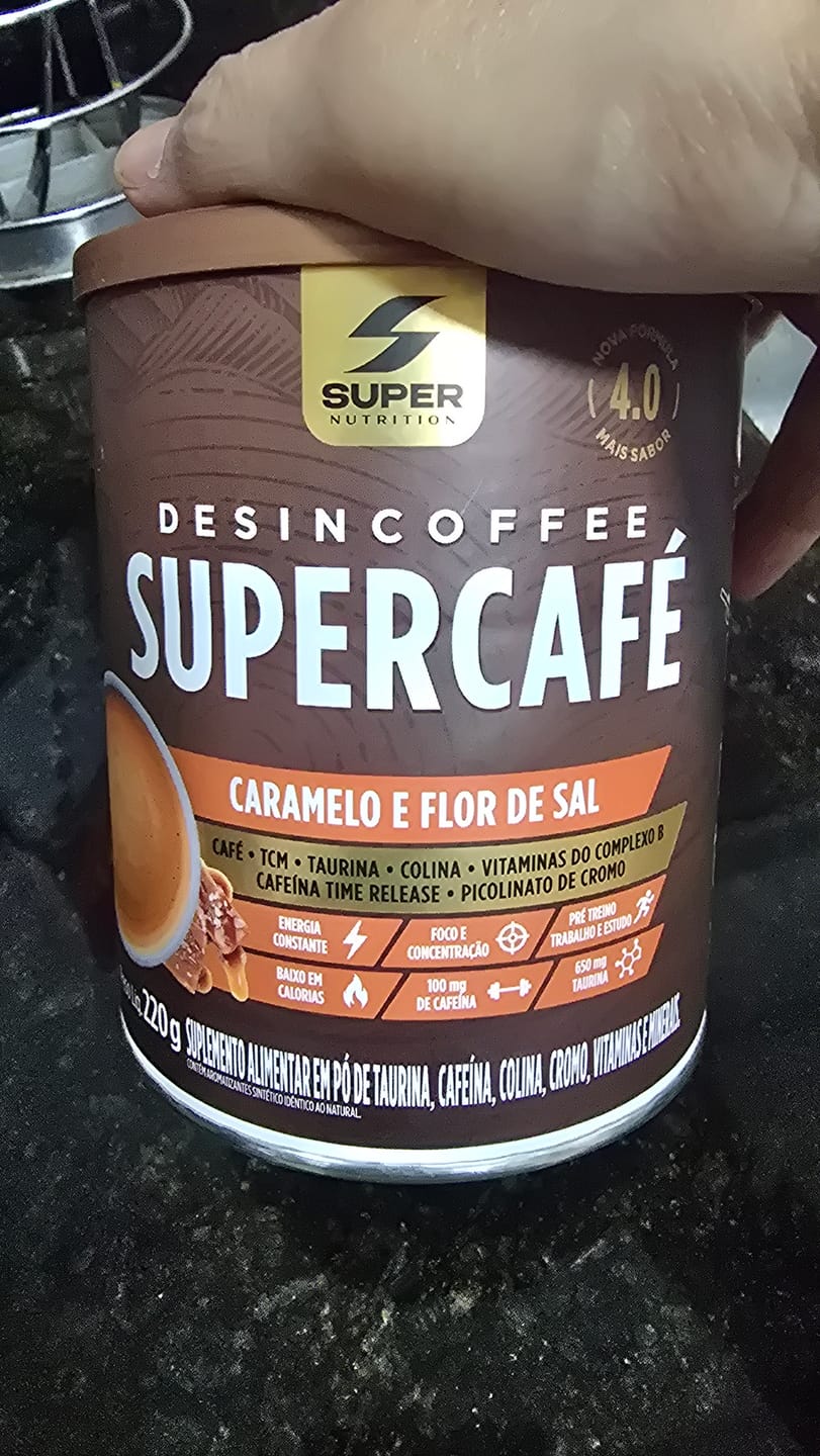 Customer photo review of Supercafé Caramelo Flor Sal
