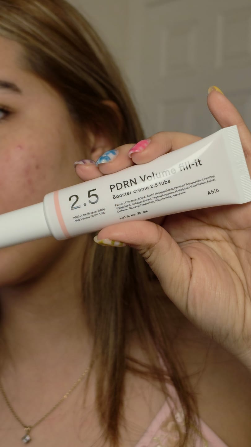 Customer photo review of PDRN Volume fill-it Booster crème 2.5 tube