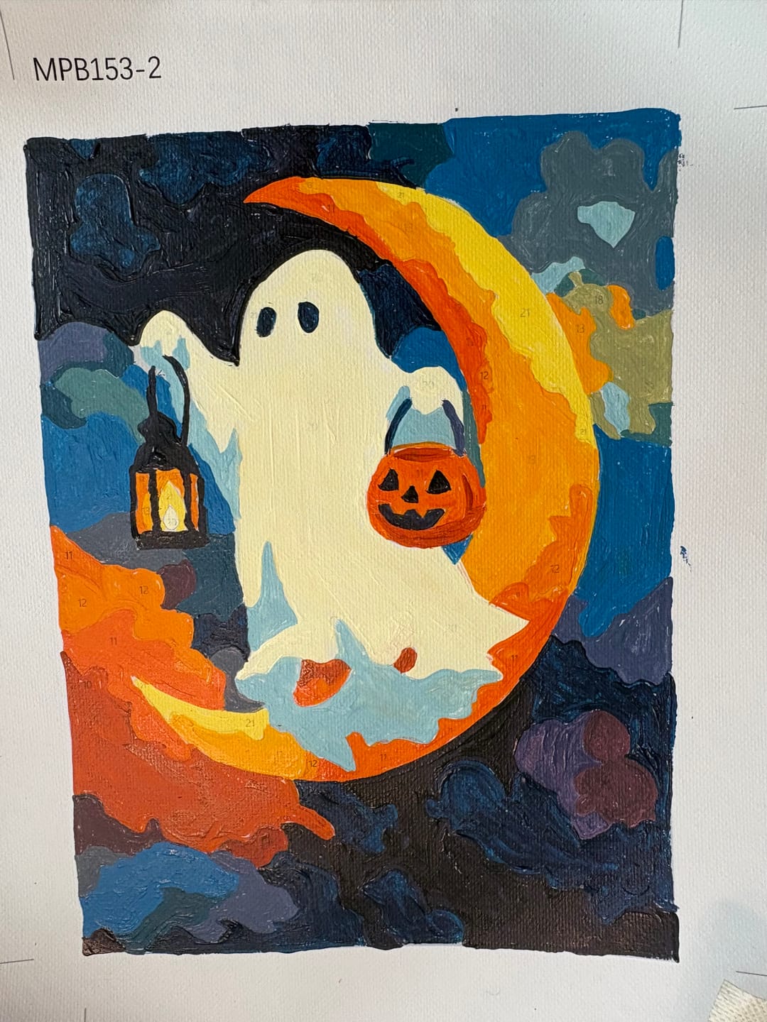 Customer photo review of 6 Mini Paintings - Spooky Halloween Set