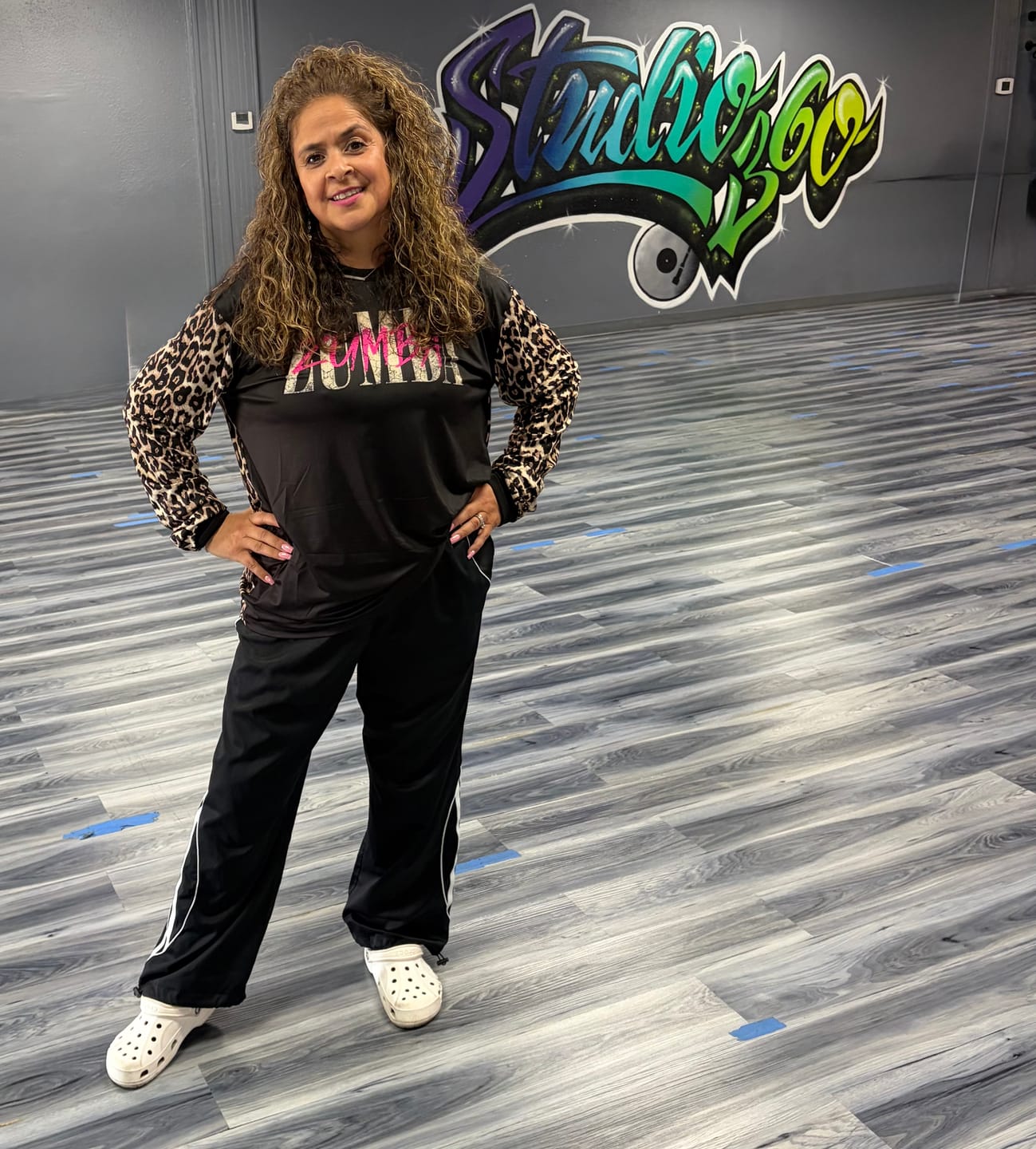 Customer photo review of Rock 'n' Roll Long Sleeve Top