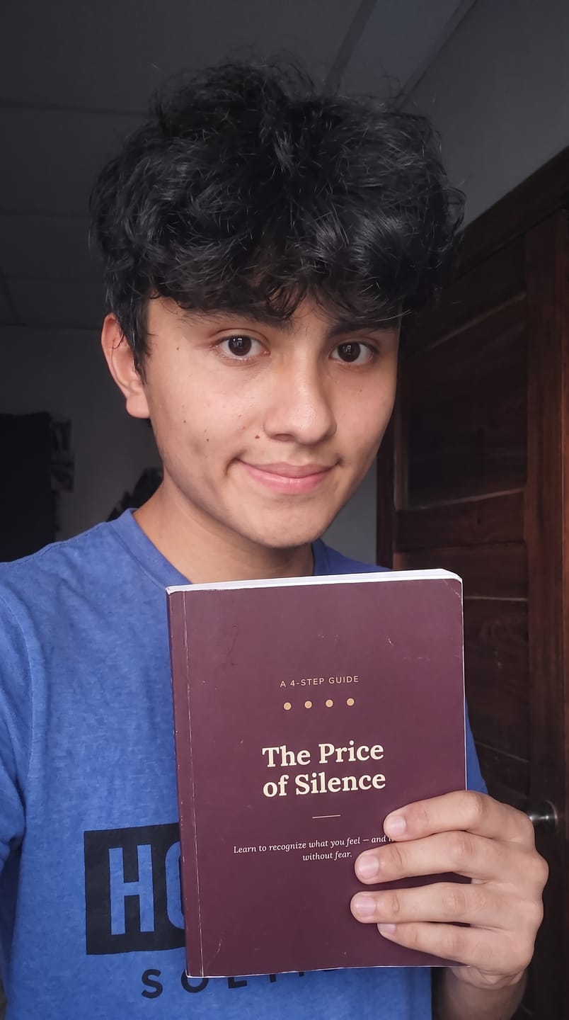 Customer photo review of The Price of Silence A 4-Step Guide for Men