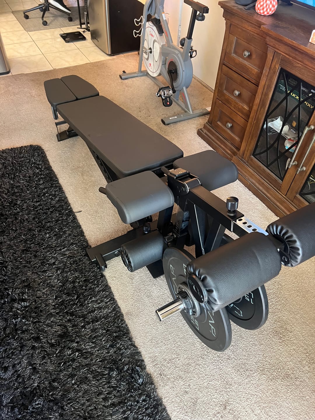 Customer photo review of APEX LEG EXTENSION MACHINE