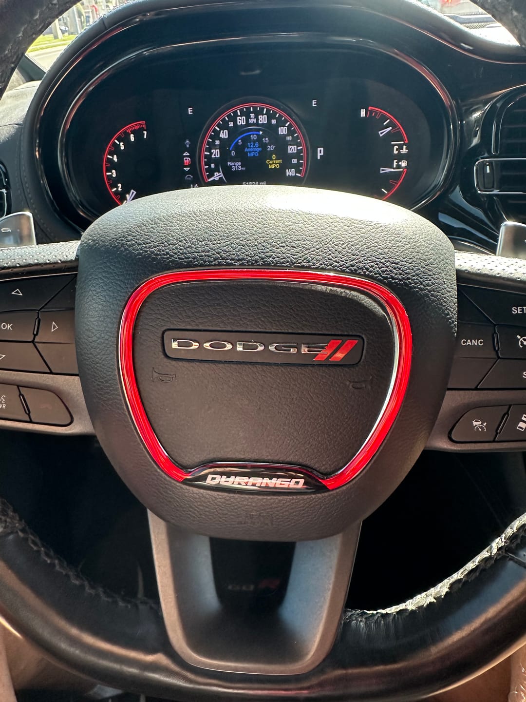 Customer photo review of "Durango" Steering Wheel Trim Ring