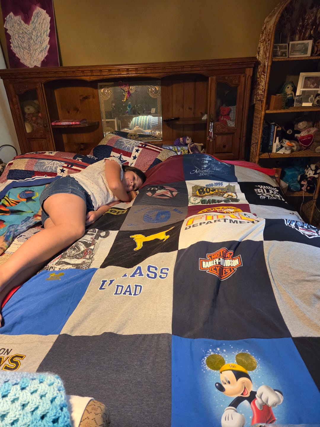 Customer photo review of Project Repat T-Shirt Quilt