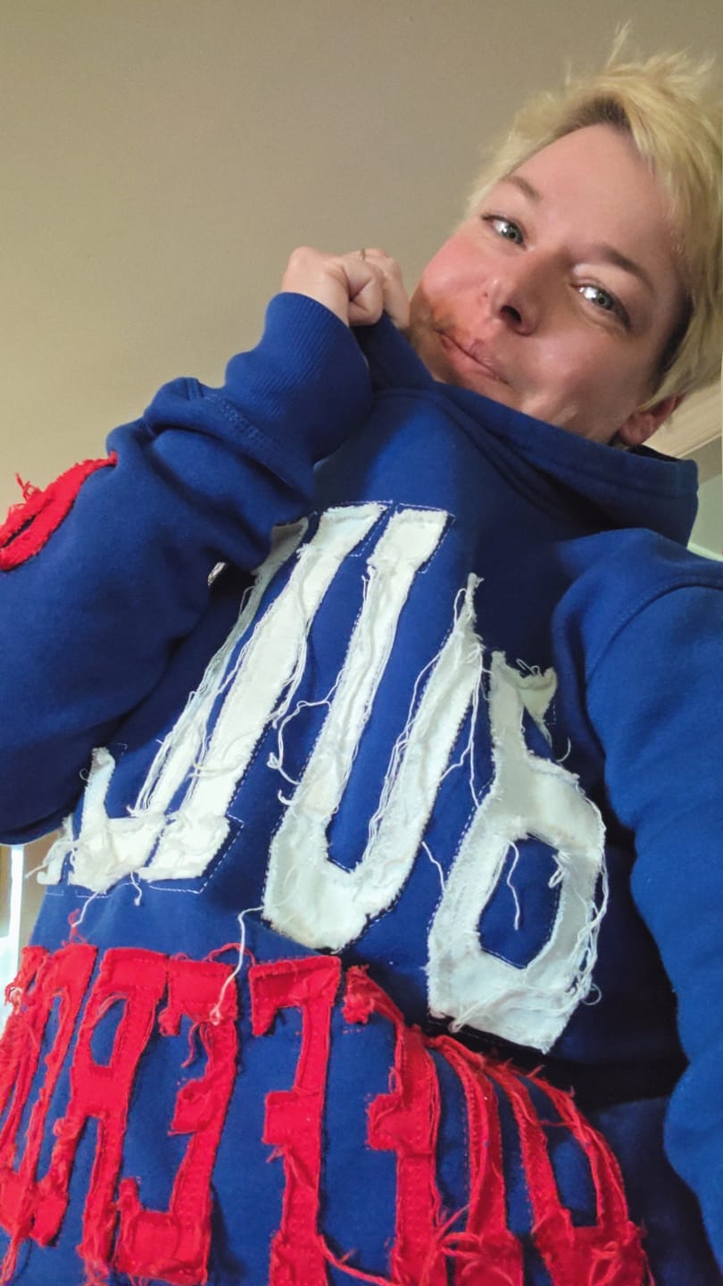 Customer photo review of Buffalo Mafia Edition Hoodie