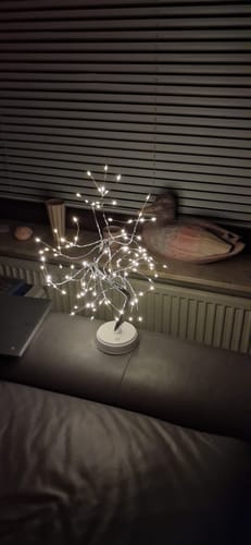 Customer photo review of Lumi Trees® - The Peace Tree with 108 LED`s