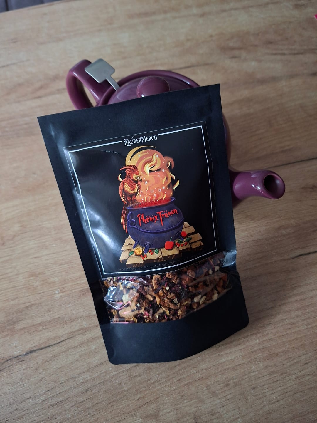 Customer photo review of Phönix Tränen – Zaubertrank Früchtetee Orange Zitrus