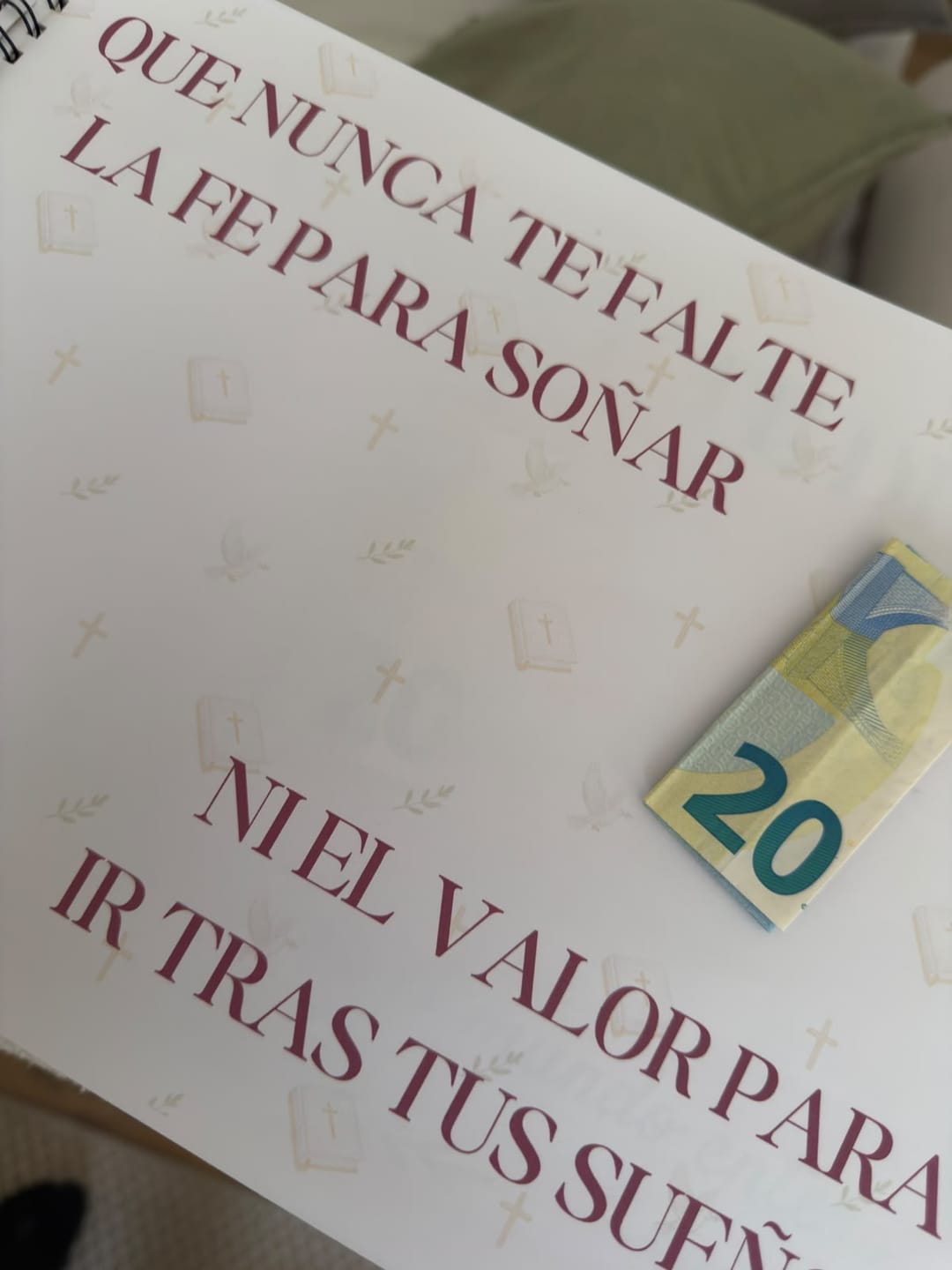 Customer photo review of Álbum Imprimible Religioso