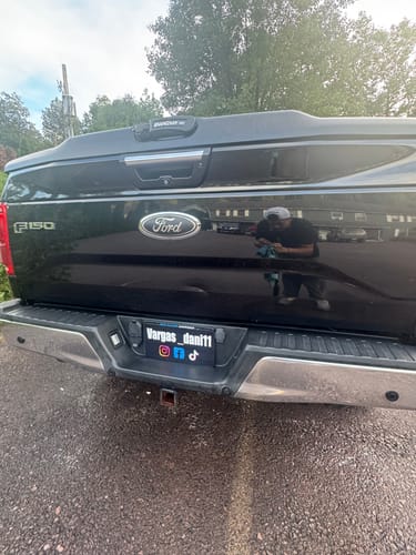Customer photo review of Social Media Magnetic Plate Cover