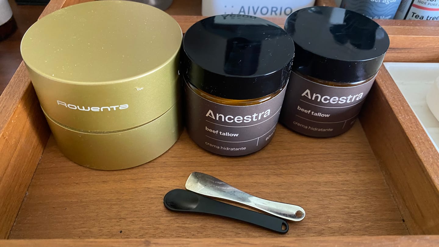 Customer photo review of Crema hidratante