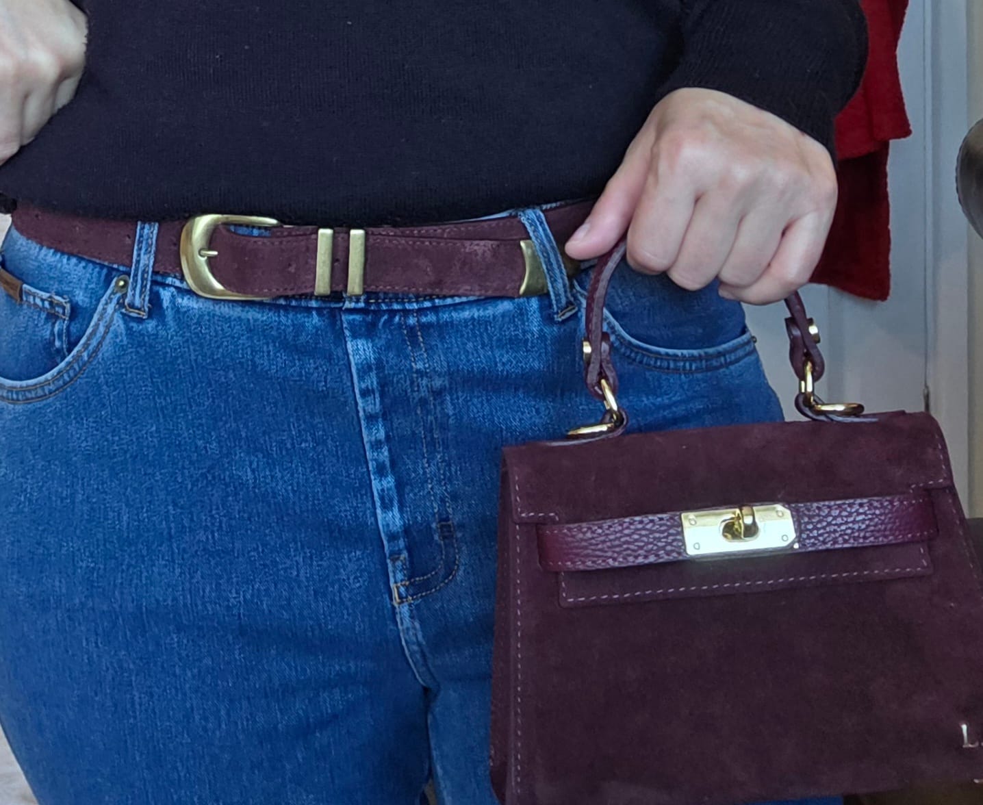 Customer photo review of The Sofia Belt