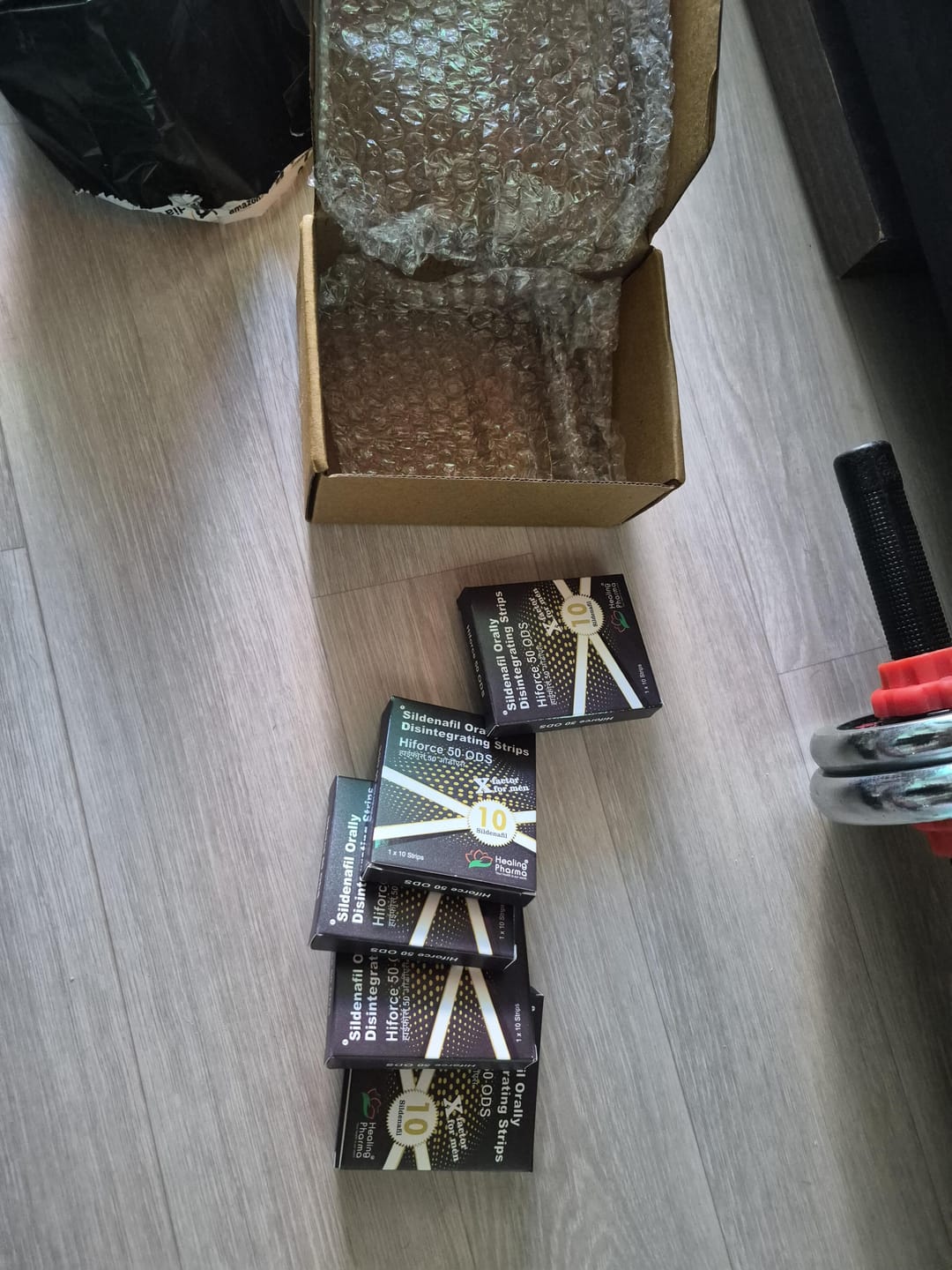 Customer photo review of [하이포스 필름] 실데나필 50mg <30개 ~ 100개> / 비아그라 필름형 동일