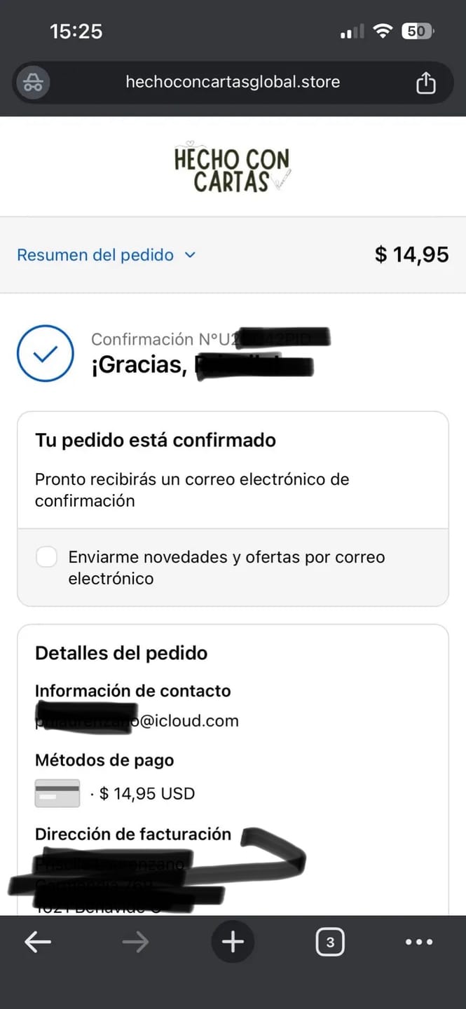 Customer photo review of Libro Digital Editable de Cartas y Recuerdos