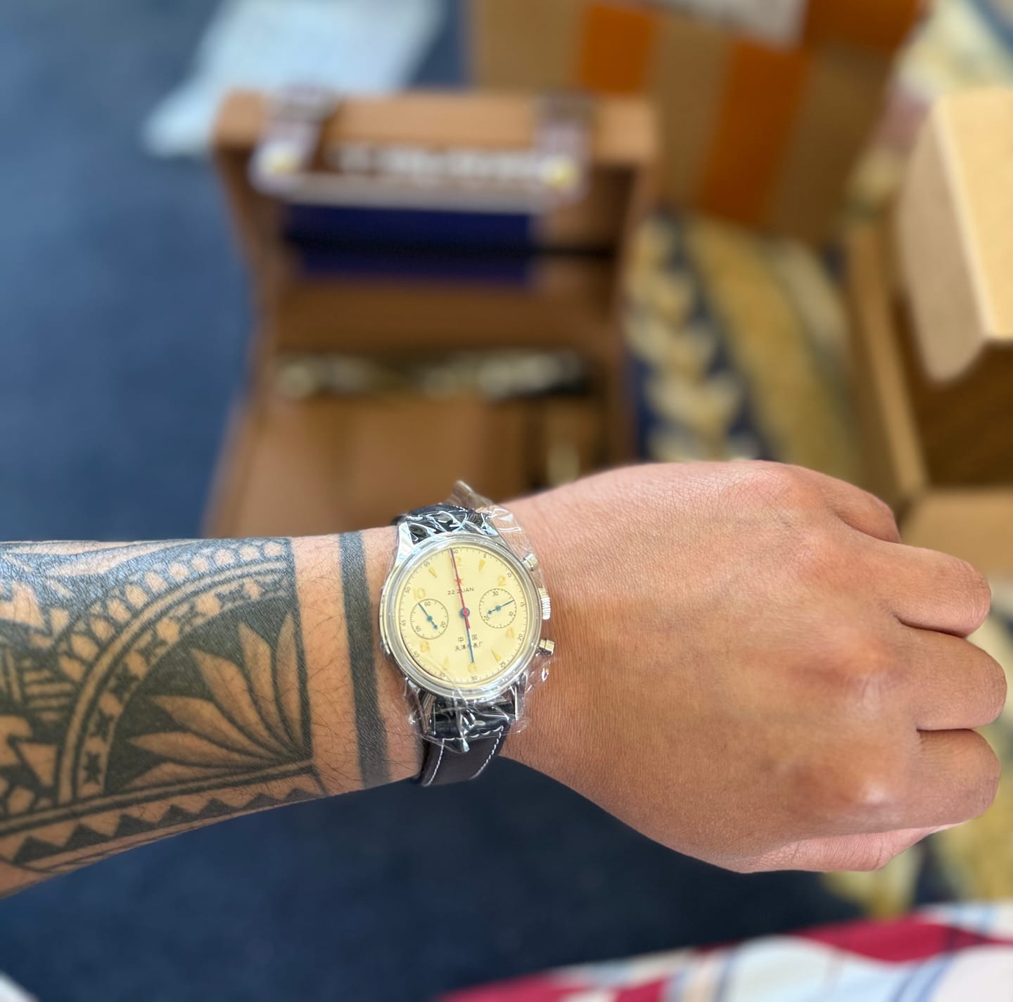 Customer photo review of Seagull 1963 Series | 70th Anniversary Reissue | Chronograph |37.3mm