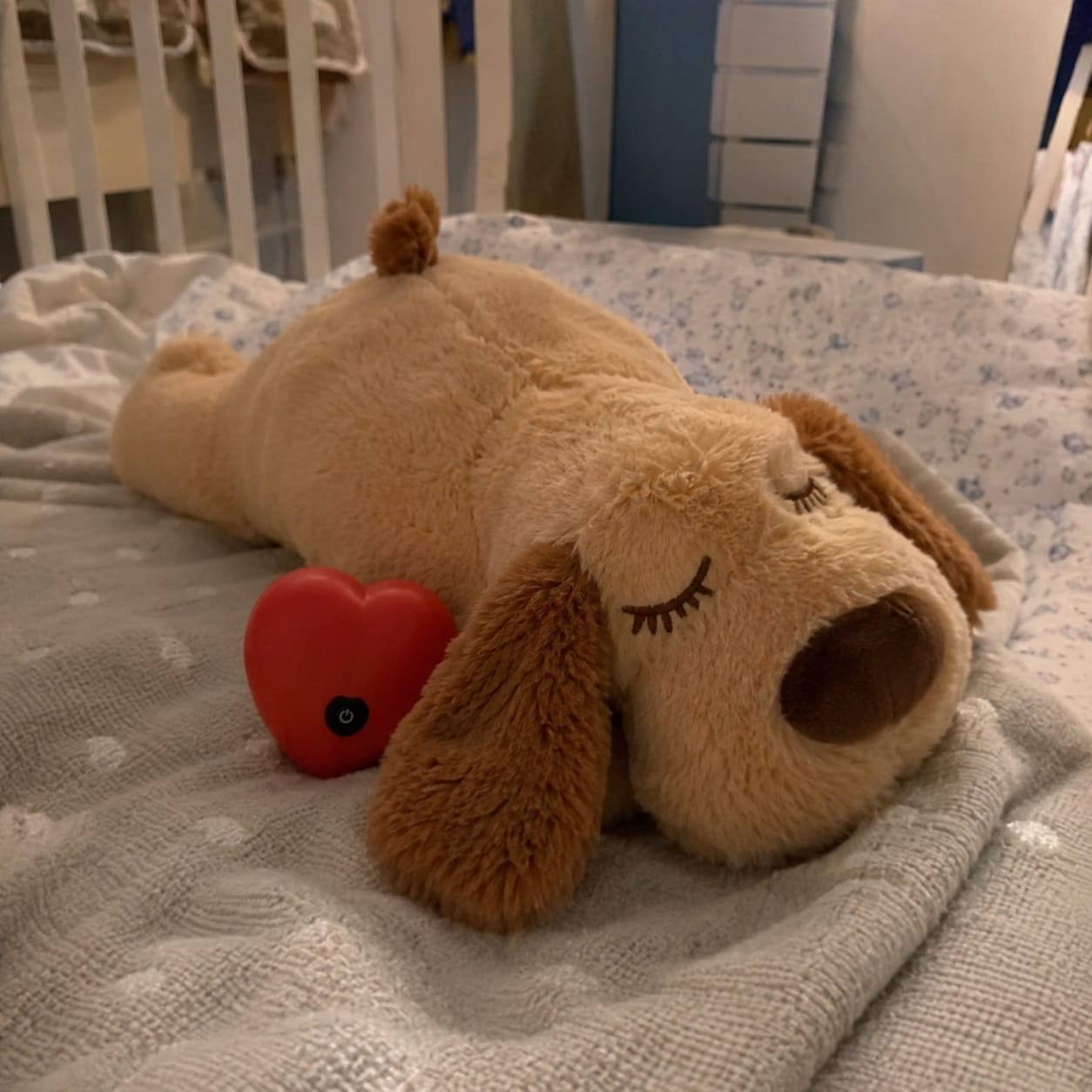 Customer photo review of Luniva - Baby Heartbeat Comfort Plush