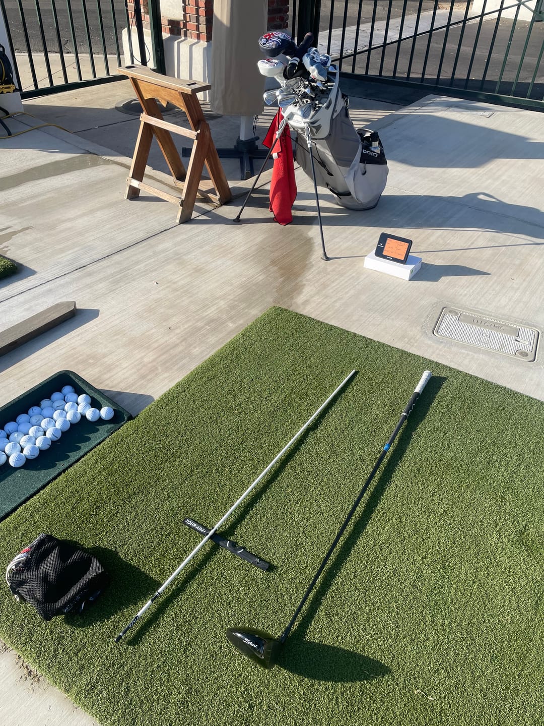 Customer photo review of Swing Caddie SC300/SC300i Portable Golf Launch Monitor (Refurbished)
