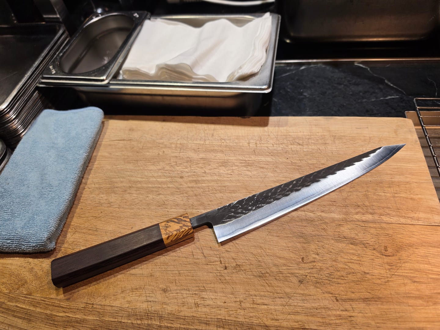 Customer photo review of Trancheringskniv 240 mm, Kameyuki Bokuei SLD Sujihiki
