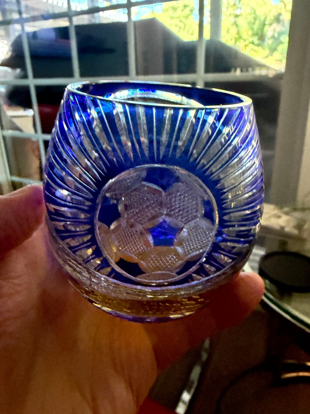 Customer photo review of Undead Warrior Whiskey Glasses