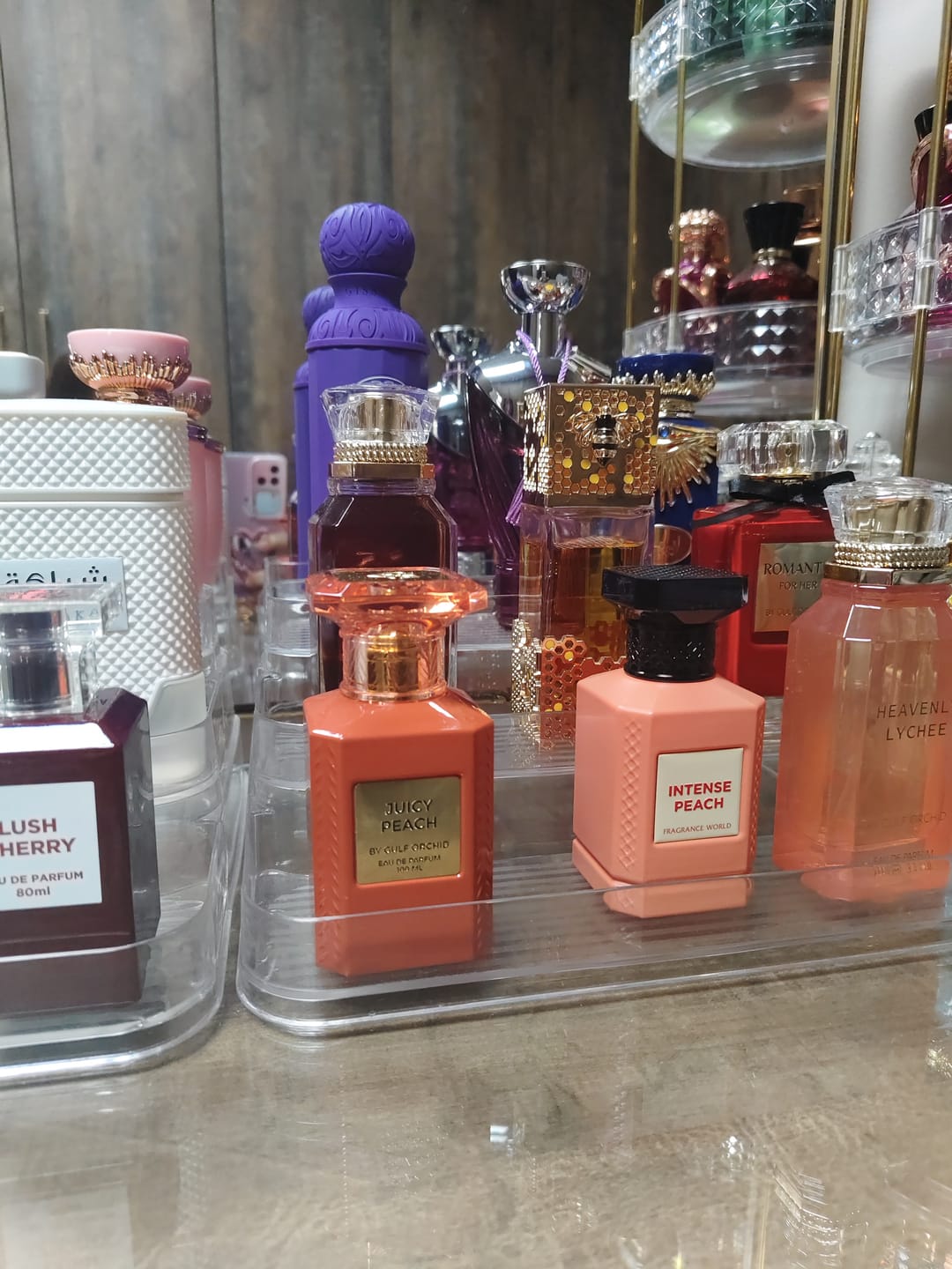 Customer photo review of Intense Peach EDP 80ml
