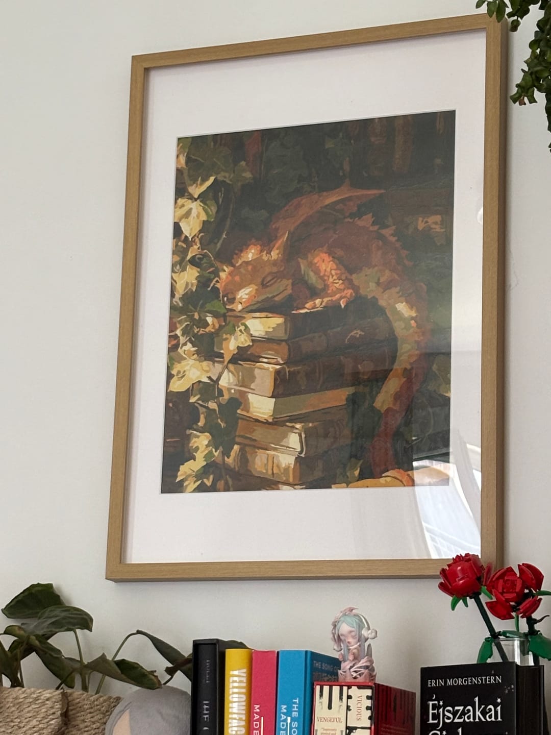 Customer photo review of The Quiet Guardian | Paint by Number