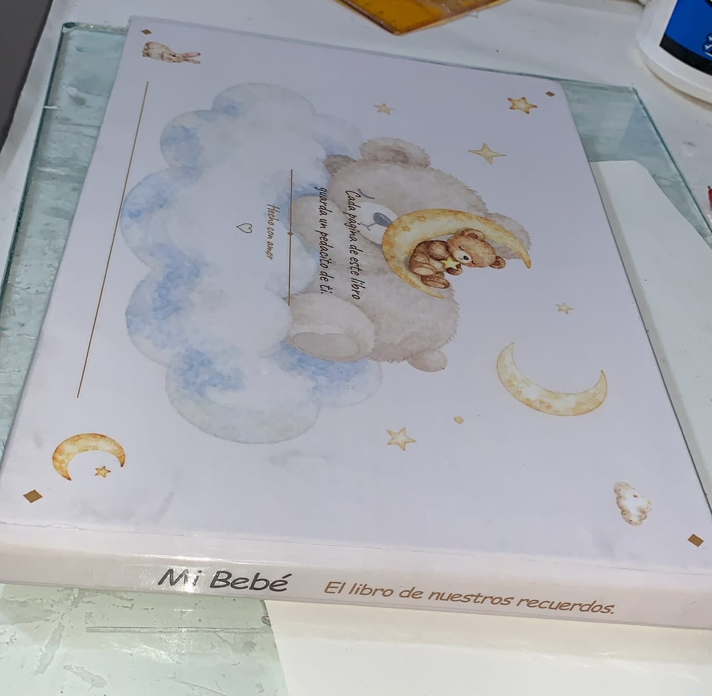 Customer photo review of Journal de Recuerdos Mamá y Bebé