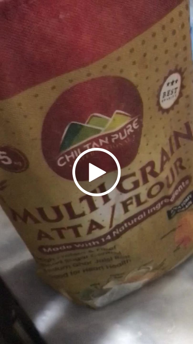 Customer video review of Multi Grain Atta / Flour (ملٹی گرین آٹا) / - Made with 14 Natural Ingredients