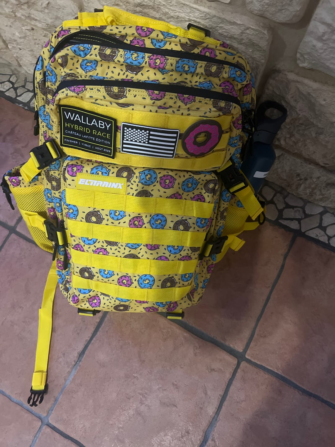 Customer photo review of Mochila Táctica V1 45L All In Donuts