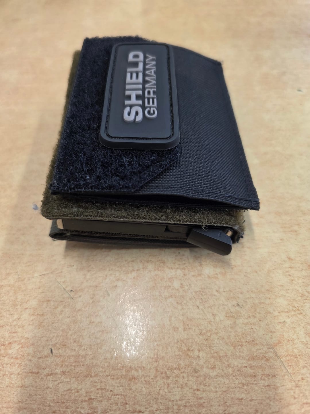 Customer photo review of Tactical Wallet Münzfach - Schwarz
