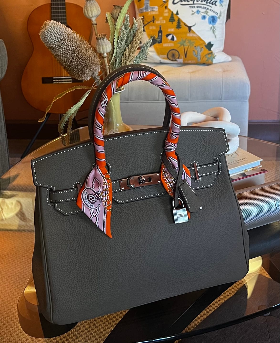 Customer photo review of Adela (Silver Hardware)