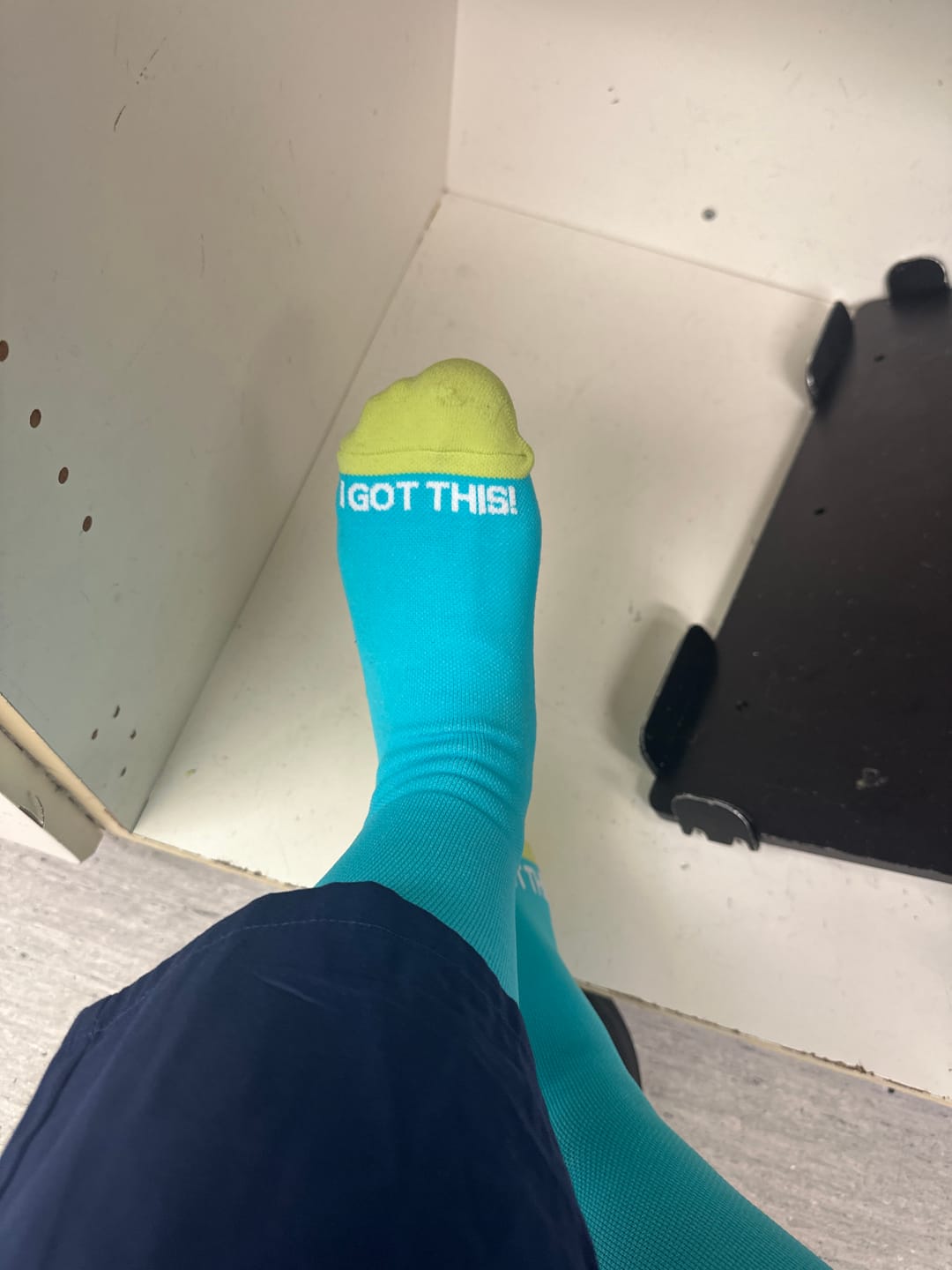 Customer photo review of NurseStrong Performance Compression Socks