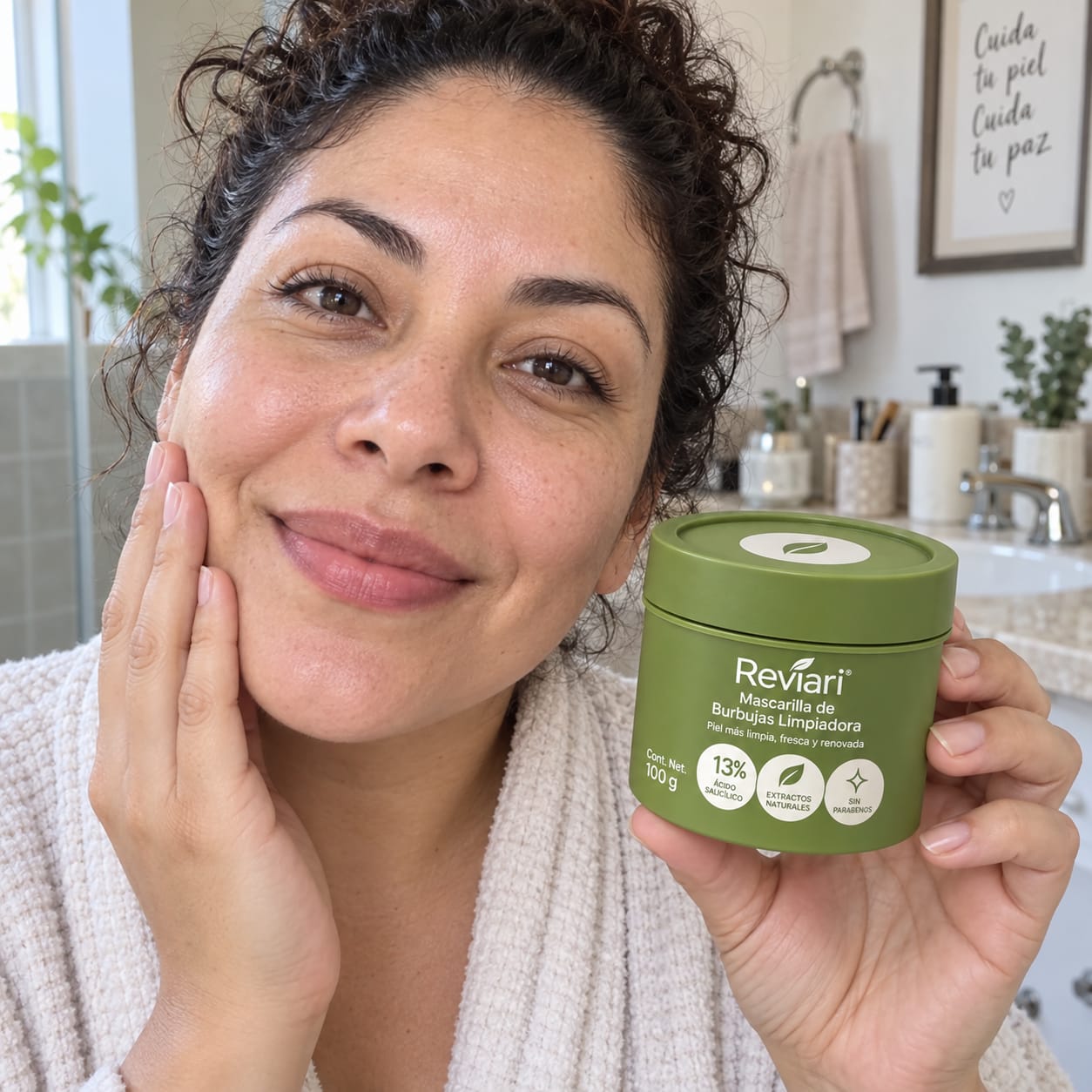 Customer photo review of Reviari Mascarilla Limpia Poros