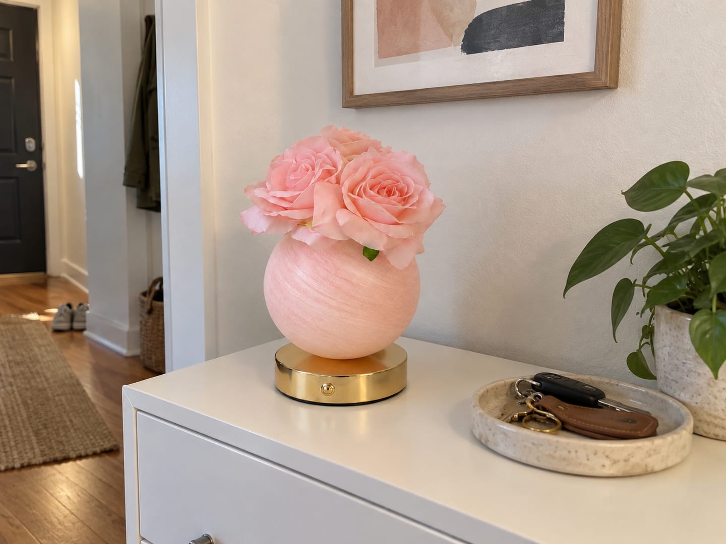 Customer photo review of Rose Bloom Lamp