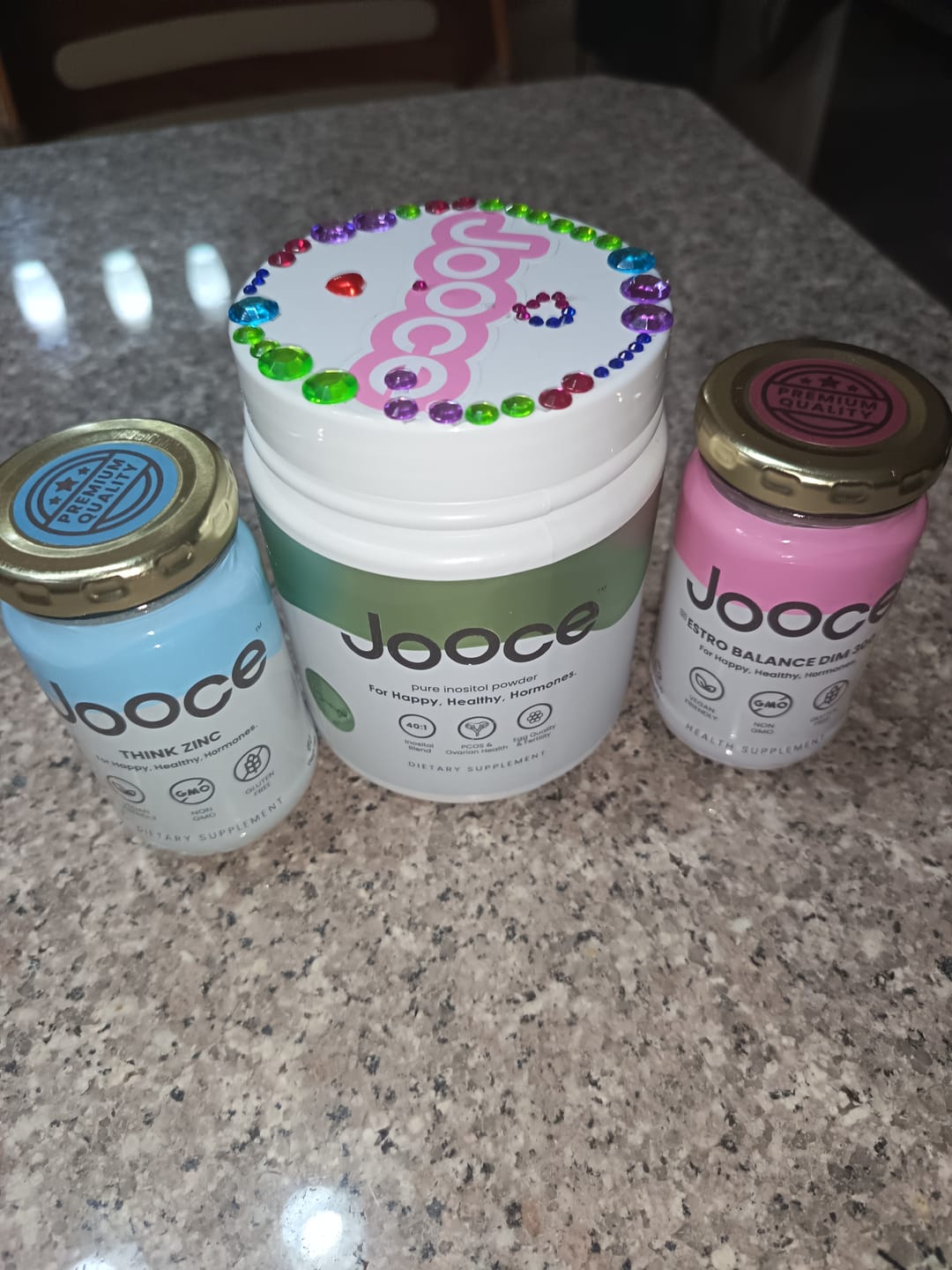 Customer photo review of Hormonal Acne Support Bundle