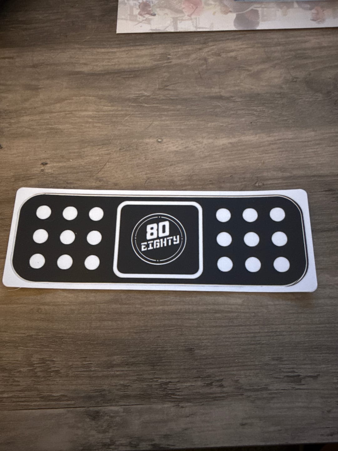 Customer photo review of 80Eighty® Bandaid Vinyl Sticker