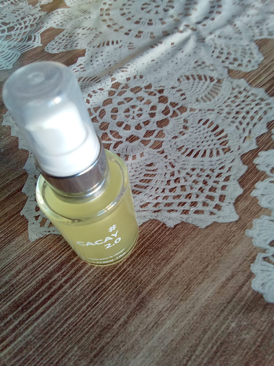 Customer photo review of Cacay 2.0 - Huile pour le Visage