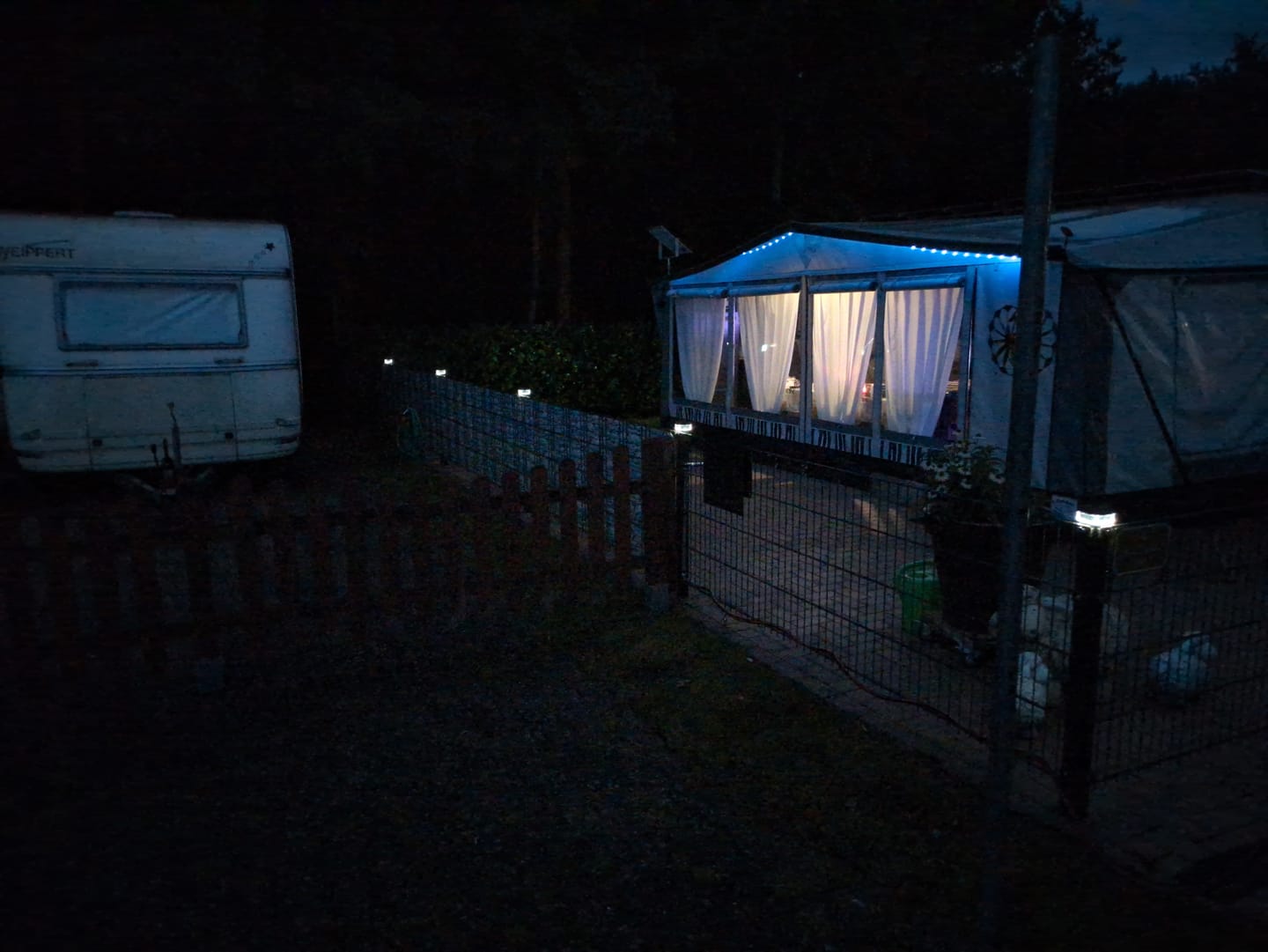 Customer photo review of 60x60 Stabzaun Solar Leuchte -  2er Set