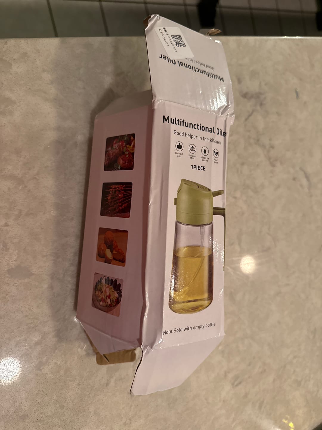 Customer photo review of 2 in 1 Oil Dispenser