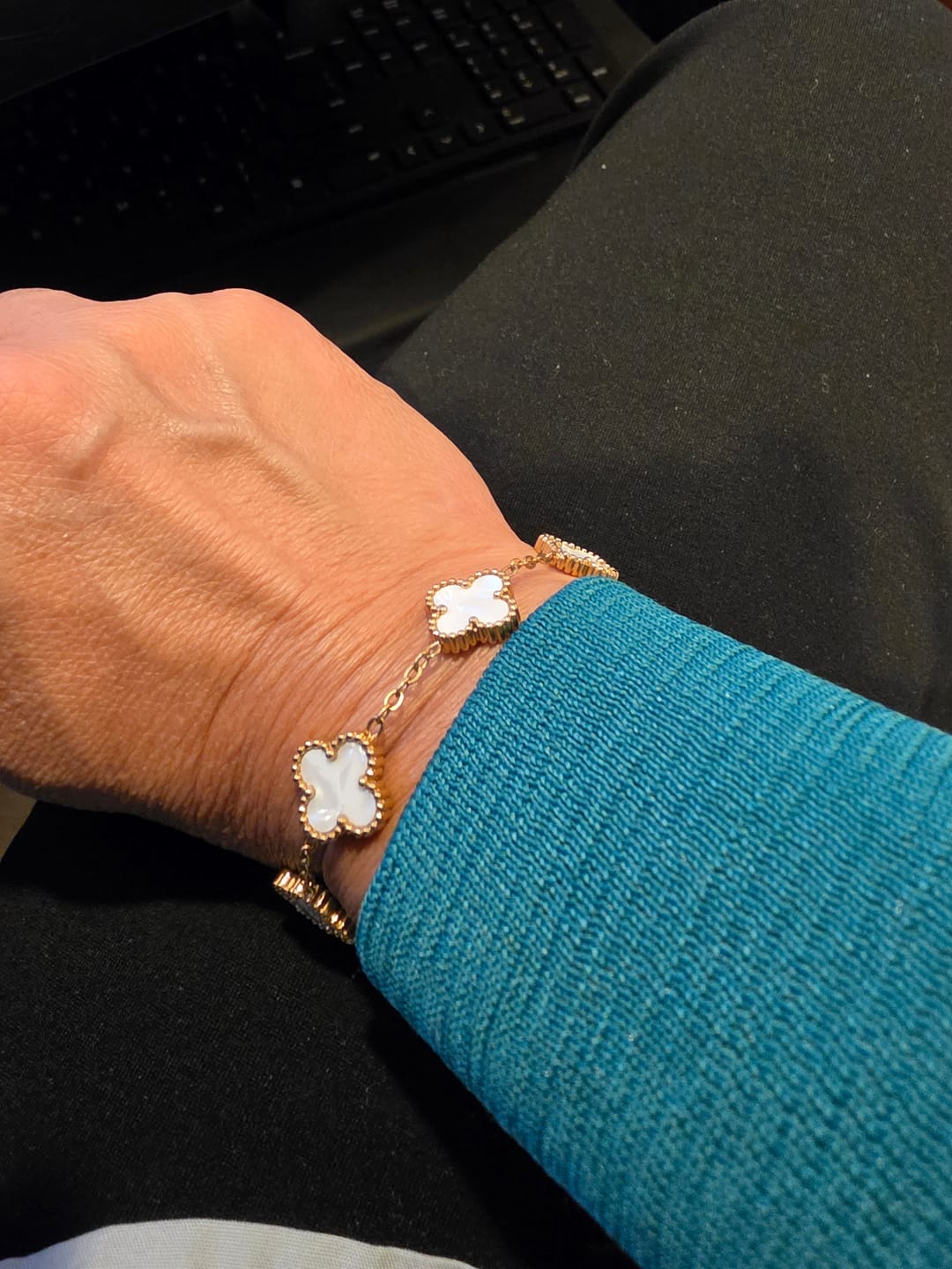 Customer photo review of White Clover Set